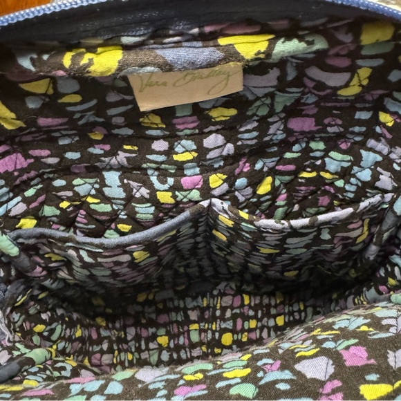 Vera Bradley Blue and Yellow Floral Backpack - Picture 10 of 14